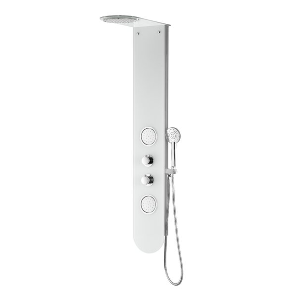 Plains Series Adjustable Shower Head Shower Panel System by ANZZI