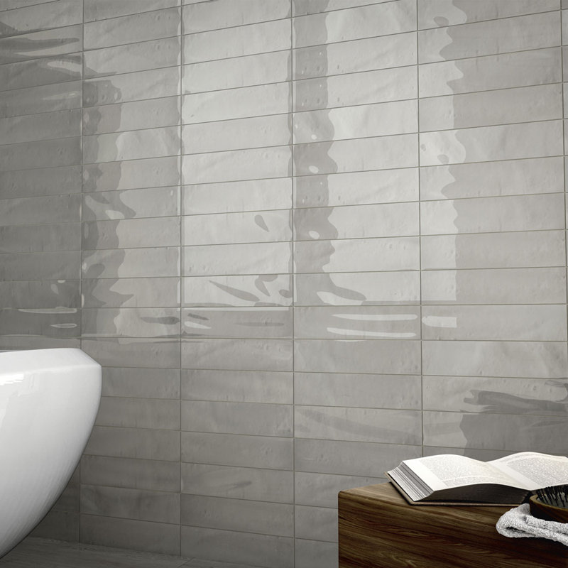 Supreme Tile Manhattan Smeraldo Craquel 3 X 12 Ceramic Subway Supreme Tile Manhattan Smeraldo Craquel