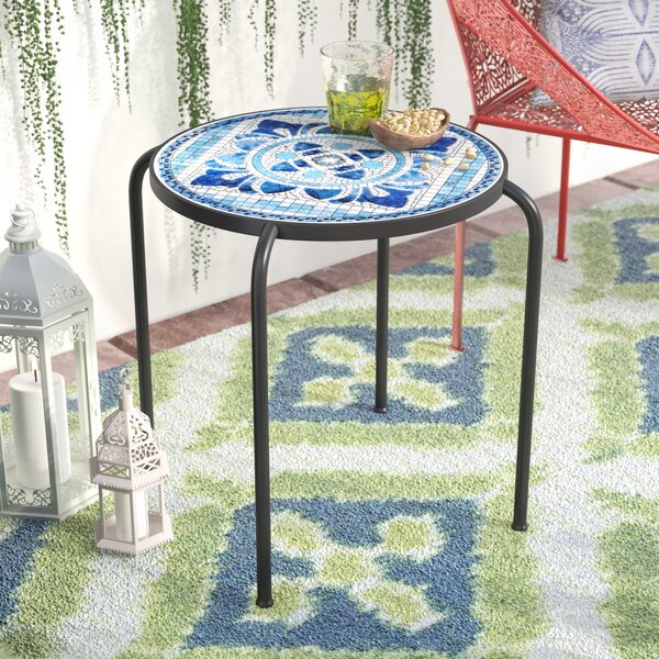 Hayley Outdoor Side Table by Lark Manor