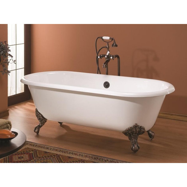Regal 61 x 31 Soaking Bathtub with Continuous Rolled Rim by Cheviot Products