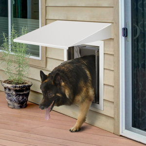 PlexiDor Performance Pet Doors Large Wall Series Bundle