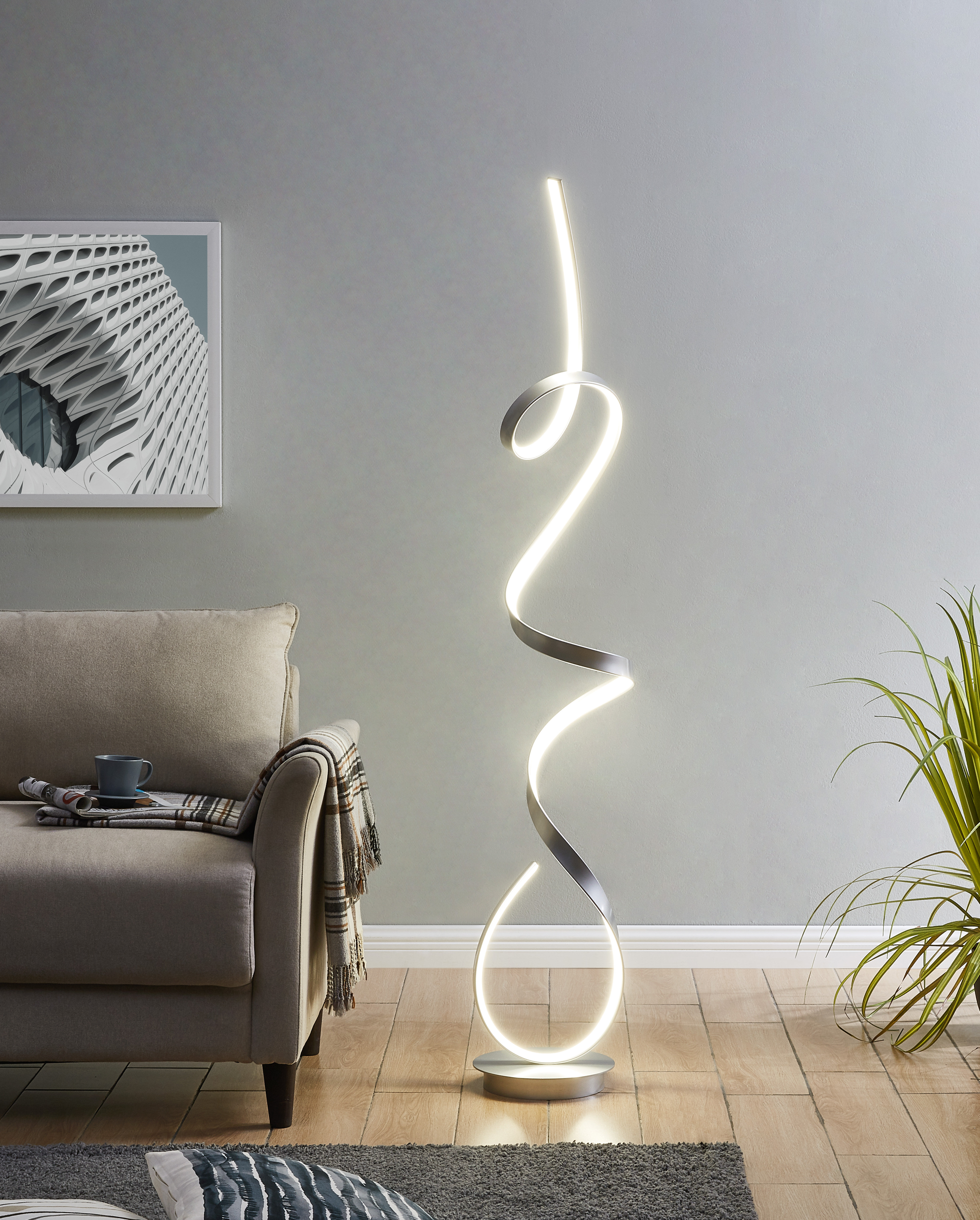 Orren Ellis Clarkedale 63 Led Novelty Floor Lamp Reviews Wayfair Orren Ellis Clarkedale 63 Led Novelty