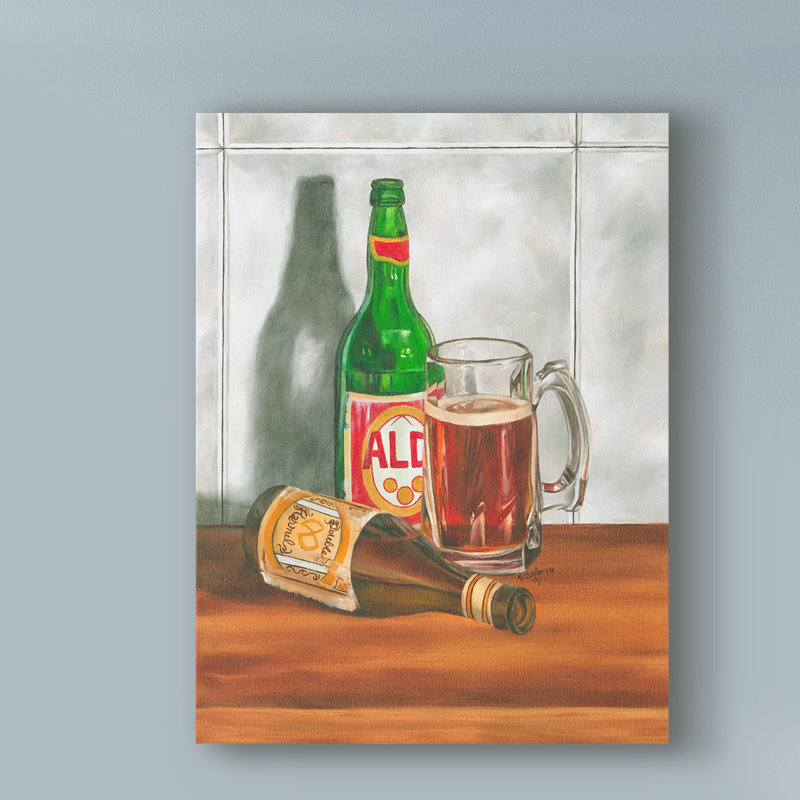 Winston Porter Beer Series I Acrylic Painting Print On Wrapped