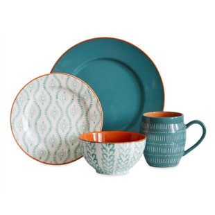 Turquoise Dinnerware | Wayfair Turquoise Dinnerware | Wayfair