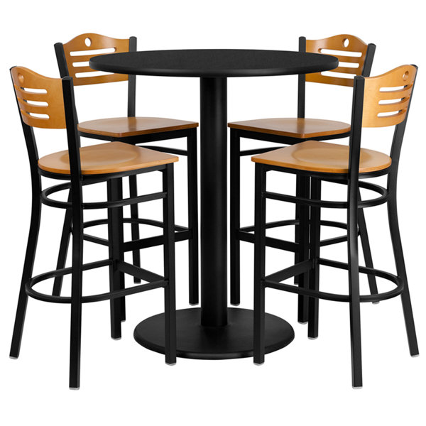 Lomonaco 5 Piece Pub Table Set By Winston Porter Great Reviews