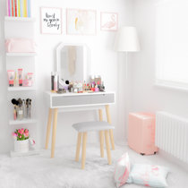 Wall Mounted Makeup Vanity Wayfair