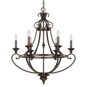 Maxwell 6-Light Candle-Style Chandelier