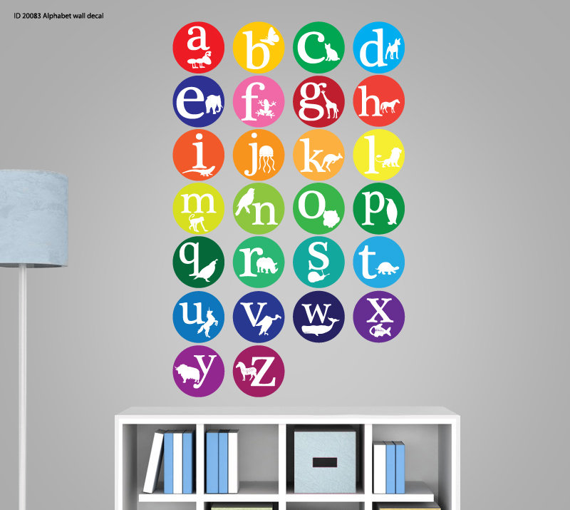 Wall Decal Source Abcs Animal Alphabet And Letters For Nursery Wall Decal Source Abcs Animal Alphabet