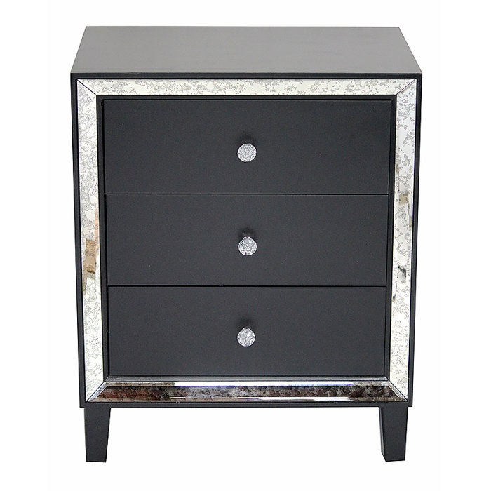 House Of Hampton Pelkey 3 Drawer Accent Chest Reviews Wayfair Ca