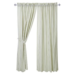 Wallon White Curtain Panels (Set of 2)