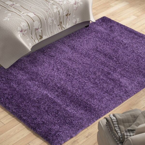 Horace Purple Area Rug by Ebern Designs