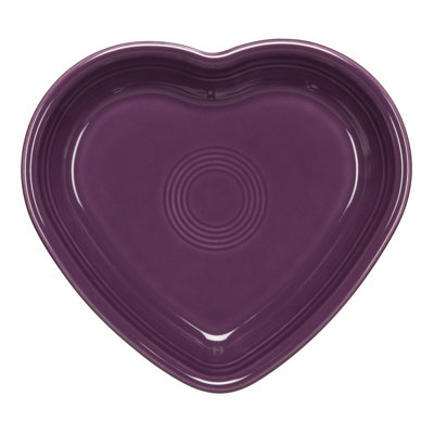 Fiesta Medium Heart Bowl Fiesta Color Mulberry