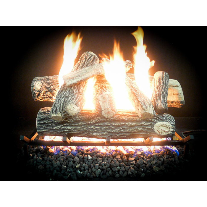 Dreffco Great Northwest Vented Natural Gas Propane Fireplace Logs