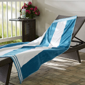 Wayfair Basics Striped Beach Towel