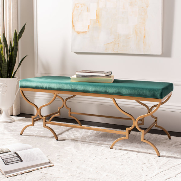 Mccutcheon Upholstered Bench By House Of Hampton Sale