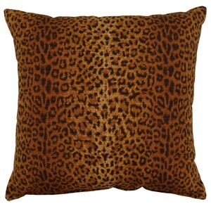 Cheetah 100% Cotton Throw Pillow