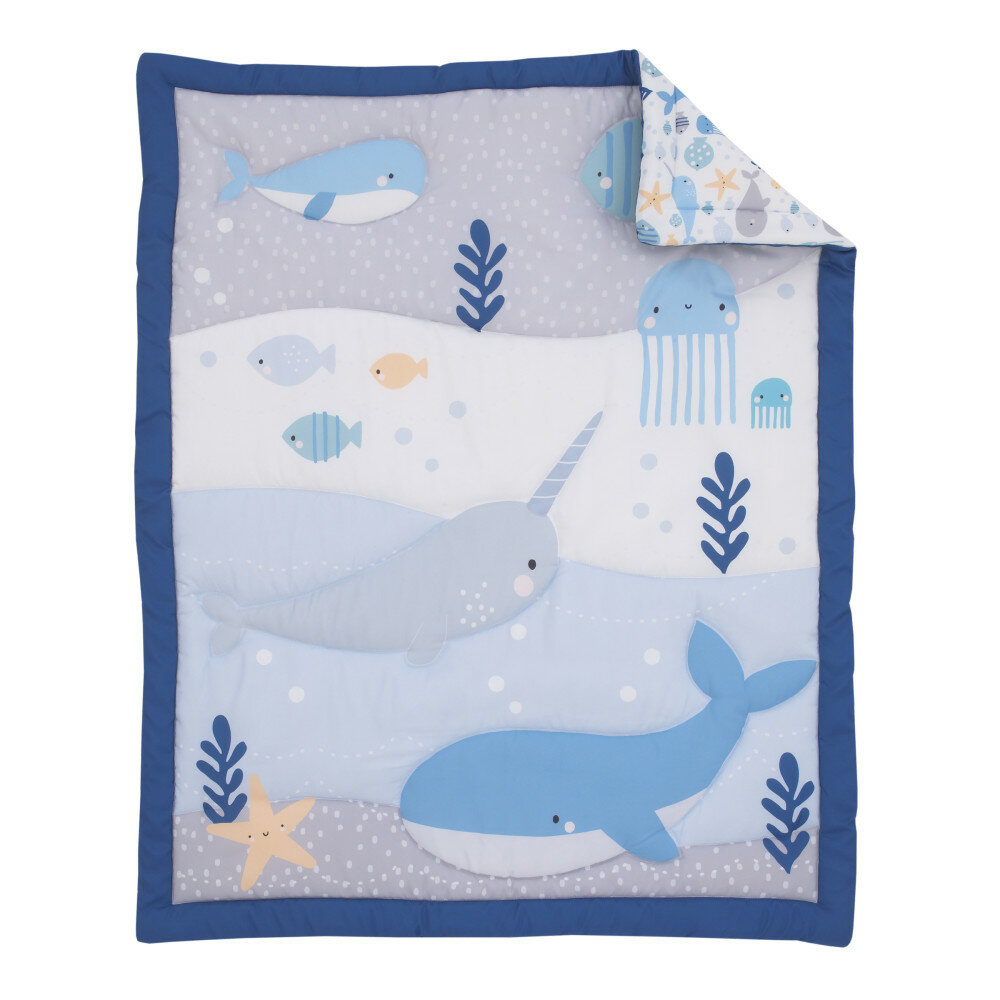 Harriet Bee Braedon Underwater Adventure 3 Piece Crib Bedding Set