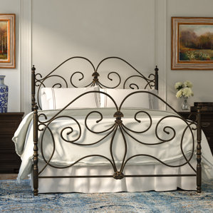 Kathy Open-Frame Headboard and Footboa..
