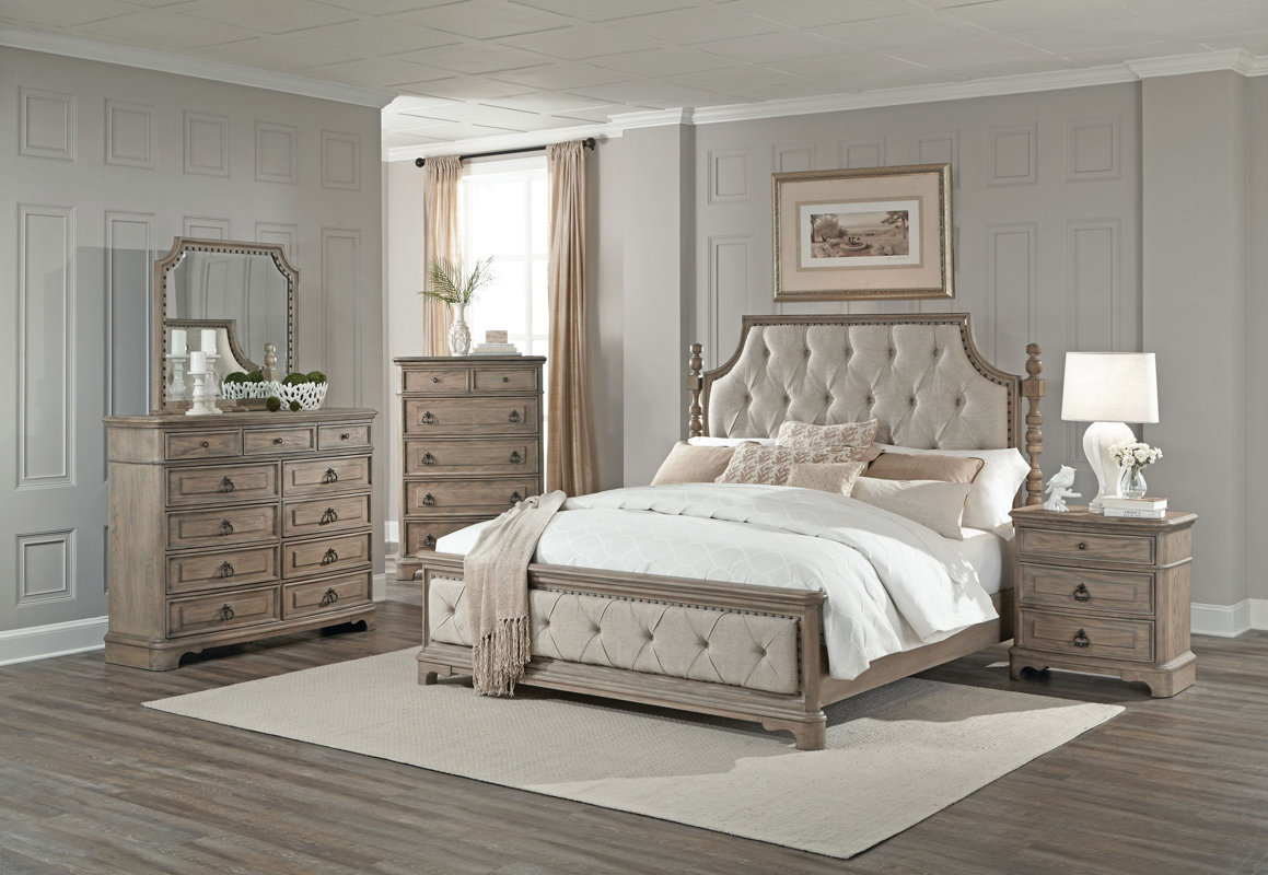 One Allium Way Pennington Platform 5 Piece Bedroom Set Reviews Pennington Platform 5 Piece Bedroom Set
