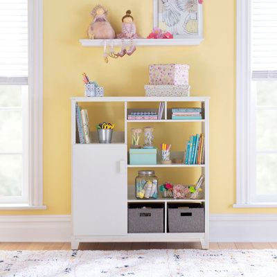 Martha Stewart Living & Learning Kids 39.8" Bookcase Martha Stewart Color: White