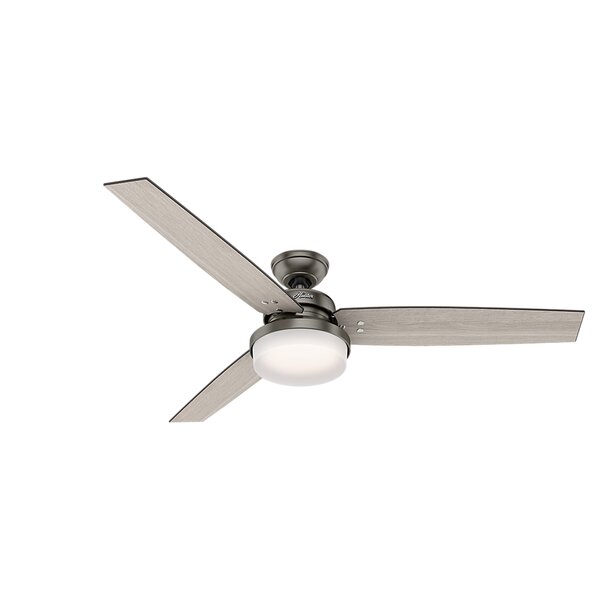 60 Sentinel 3 Blade LED Ceiling Fan with Remote by Hunter Fan
