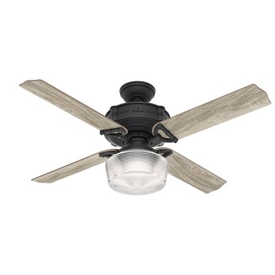 Hunter Fan 52 Inch Brunswick 4 Blade Led Ceiling Fan With