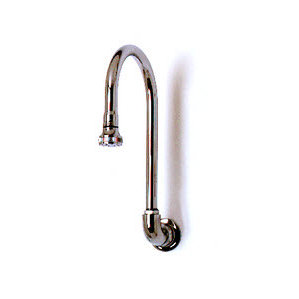 T&S Brass Wall Mounted Rigid Gooseneck Spout