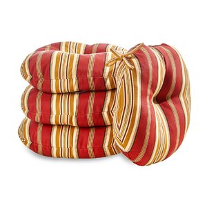 Roma Stripe Outdoor Dining Chair Cushion (Set of 4)