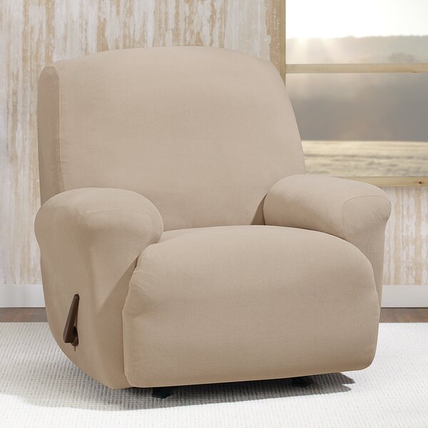 Stretch Morgan T-Cushion Recliner Slipcover By Sure Fit