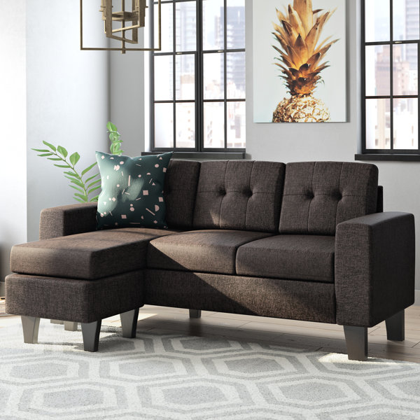 Sectional With Ottoman By Mercury Row