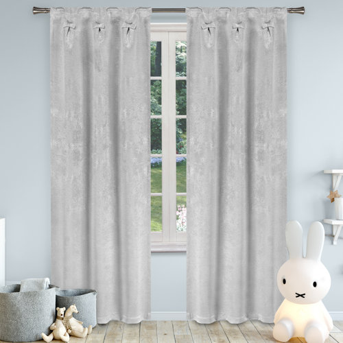 House Of Hampton Rosser Solid Blackout Pinch Pleat Curtains Drapes