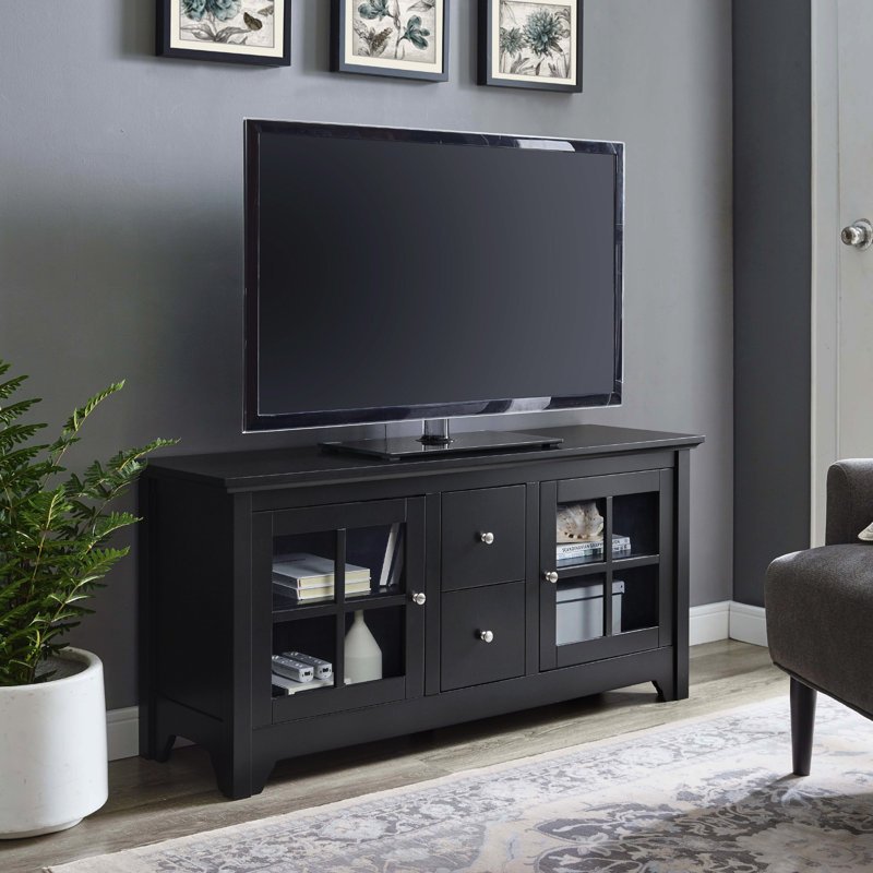 Darby Home Co Poulson Enclosed Storage Tv Stand For Tvs Up To 60 Reviews Wayfair Ca