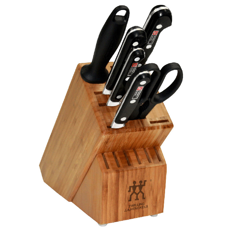 henckels 7 piece knife block set