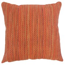 The Pillow Collection Prys Floral Pillow Brown 