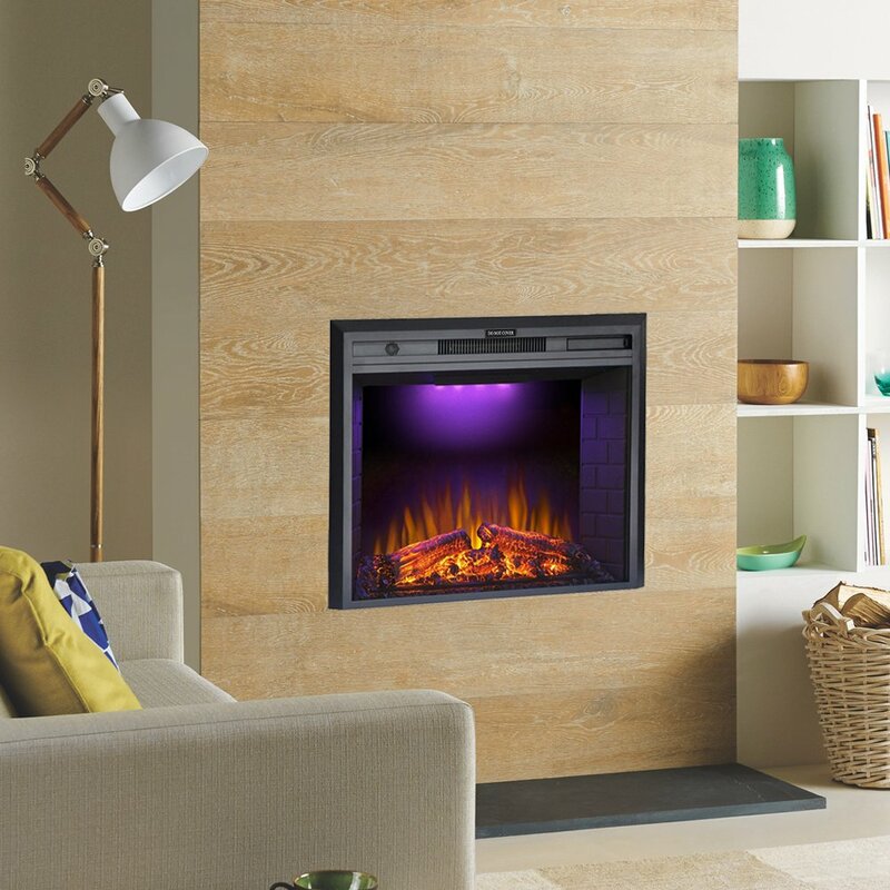 Red Barrel Studio Hull Electric Fireplace Insert Reviews Wayfair