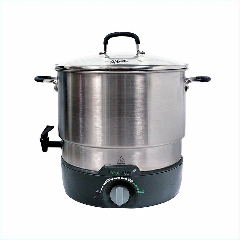 Ball 21 Qt. Fresh Tech Electric Water Bath Canner Multi-Cooker | Wayfair