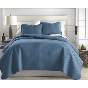 Dusty Blue Quilt Wayfair Quickview