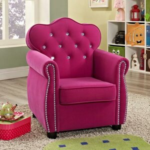 Amelia Kids Velvet Chair