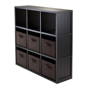Noma 3 x 3 Cube Shelf with Baskets