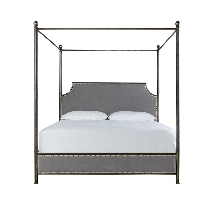 Mikah Upholstered Canopy Bed