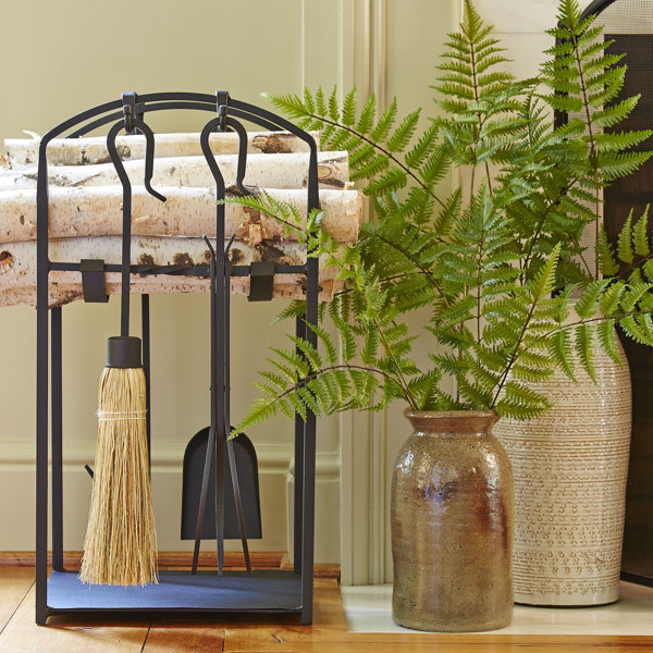 Kelman 4 Piece Fireplace Tool Set by Birch Lane™