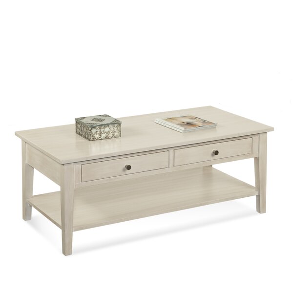 East Hampton Coffee Table With Storage By Braxton Culler