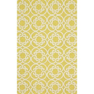 Colley Yellow Indoor/Outdoor Area Rug