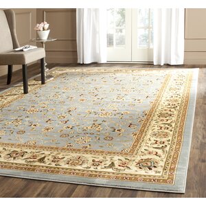 Ottis Light Blue/Ivory Area Rug