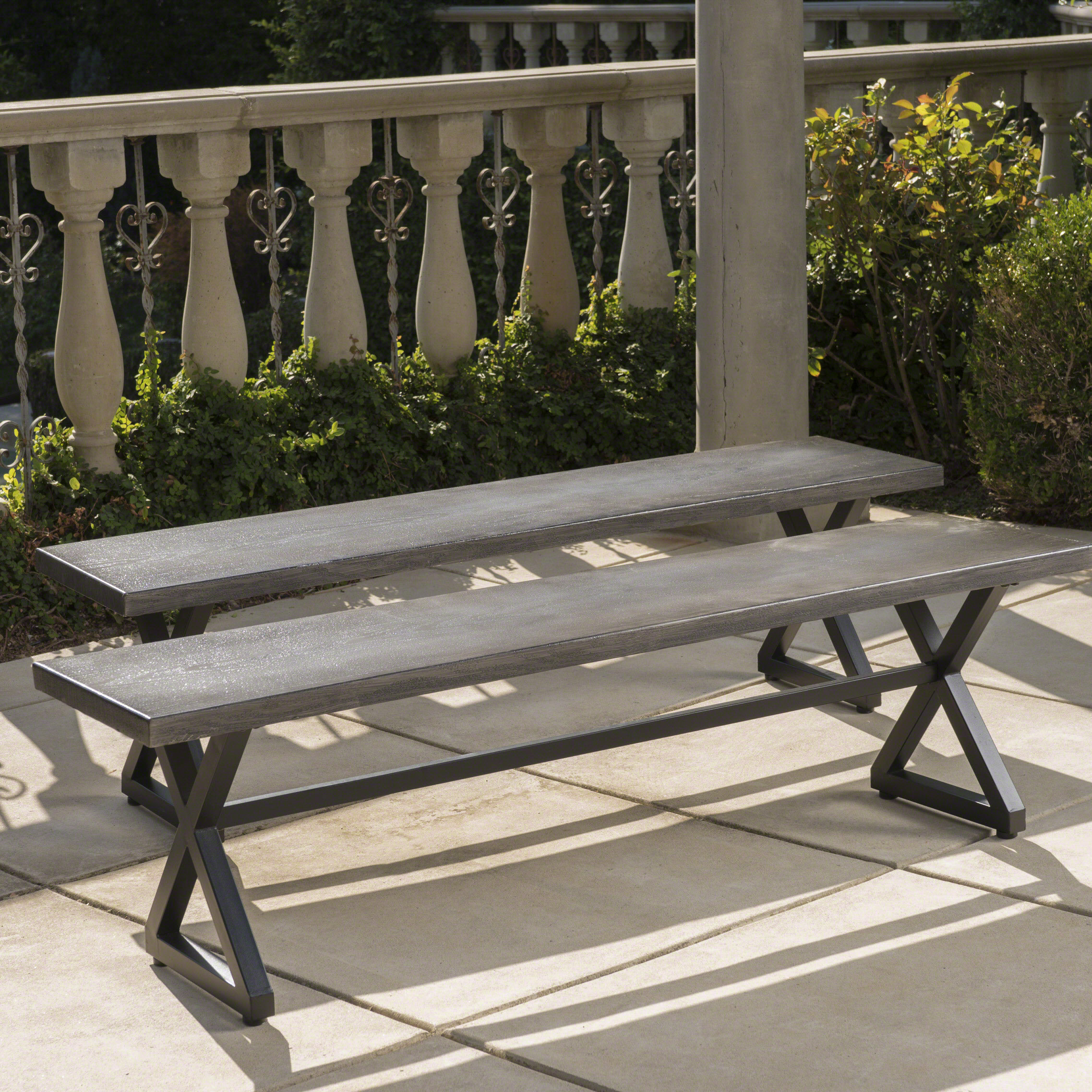 Lal Outdoor Aluminum Picnic Bench Reviews Joss Main