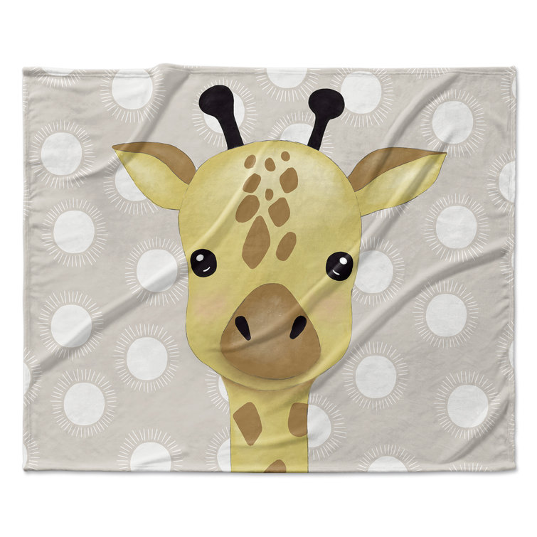 giraffe swaddle blanket
