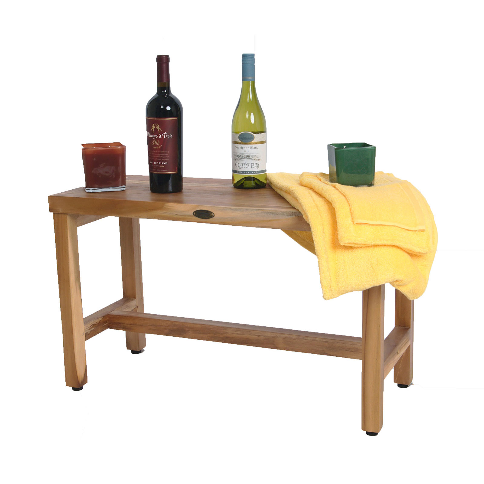 EcoDecors EarthyTeak™ Shower Seat & Reviews Wayfair