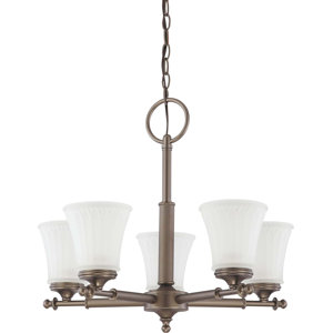 Hinde 5-Light Shaded Chandelier