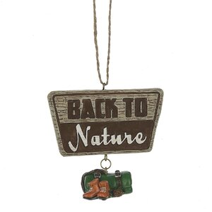 Back to Nature Hanging Figurine