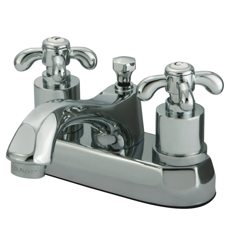 Kingston Brass French Country Centerset Bathroom Faucet ...
